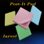 The Iarvel Magic Post-It Pad Blue