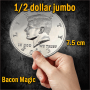 Bacon Jumbo Coin Half Dollar - Bacon Magic