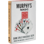 Sure Split Invisible Deck Bicycle Red - Murphy's Magic