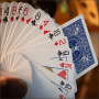 Sure Split Invisible Deck Bicycle Blue - Murphy's Magic