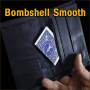 Mini Bombshell Wallet Black Smooth - CAHYO