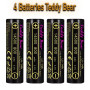 4 Batteries Teddy Bear