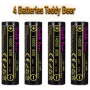 4 Batteries Teddy Bear