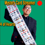 Mystery Card Streamer - Red 4 of Hearts