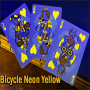 Bicycle Neon Yellow - Starburst