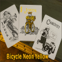 Bicycle Neon Yellow - Starburst