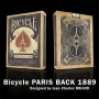 Bicycle Paris Back 1889 Bleu - ÉDITION 2025