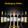 Multiplying Bottles Colorful - 8 bottles - Tora Magic
