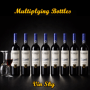 Multiplying Bottles Sky Wine Bottles - Tora Magic