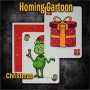 Homing Cartoon Christmas - Undermagic