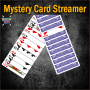 Mystery Card Streamer - Blue 4 De Coeur