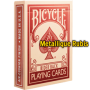 Jeu Bicycle Métallique Rubis