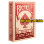 Jeu Bicycle Métallique Rubis