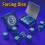 Forcing Dice Set Blue - Iarvel Magic