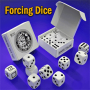 Forcing Dice Set White - Iarvel Magic