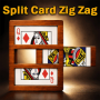 Split Card Zig Zag - Tora Magic
