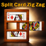 Split Card Zig Zag - Tora Magic