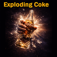 Self Exploding Coke Bottle - Wance