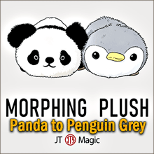 Morphing Plush Panda to Penguin Grey - Jackie Zhao