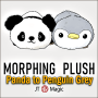 Morphing Plush Panda to Penguin Grey - Jackie Zhao