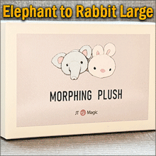 Morphing Plush Elephant to Rabbit Large - Jackie Zhao