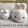 Morphing Plush Elephant to Rabbit Large - Jackie Zhao