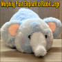Morphing Plush Elephant to Rabbit Large - Jackie Zhao