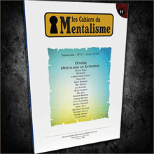 Livret les cahiers Du Mentalisme - N°11 Avril 2026