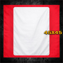 Foulard à La Carte Rouge - Blanc
