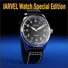 IARVEL Watch Special Edition - Black