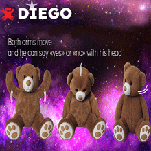 Nounours PK Touch - Diego - David Kleiner