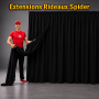 Extensions Pour Rideaux Spider Evoflex Noir