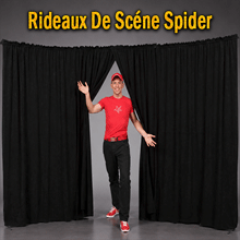Rideaux de Scène Spider Evoflex Noir