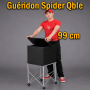 Guéridon Spider Qble - Hauteur 99 cm