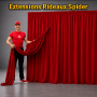Extensions Pour Rideaux Spider Evoflex Rouge