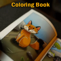 Coloring Book Animaux Papier Glacé
