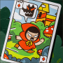 Bicycle Paper Royals Red Riding Hood - RunIt Decks