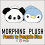 Morphing Plush Panda to Penguin Blue - Jackie Zhao