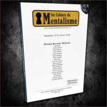Livret les cahiers Du Mentalisme - N°12 Juillet 2026