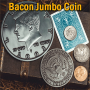 Bacon Jumbo Coin (Oversized Half Dollar) - Bacon Magic