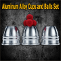 Aluminum Alloy Cups and Balls Set - TCC Magic