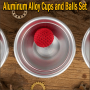 Aluminum Alloy Cups and Balls Set - TCC Magic