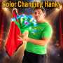 Color Changing Hanky With Flower Production