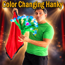 Color Changing Hanky With Flower Production
