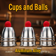 Aluminum Alloy Cups and Balls Set - TCC Magic
