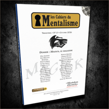 Livret les cahiers Du Mentalisme - N°13 Septembre 2026