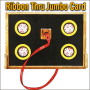 Ribbon Thru Jumbo Card