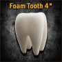 Foam Tooth 4" - Dent En Mousse