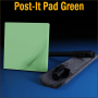 The Iarvel Magic Post-It Pad Green