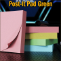 The Iarvel Magic Post-It Pad Green